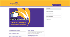 Desktop Screenshot of mccbookstore.mchenry.edu