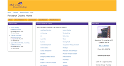 Desktop Screenshot of libguides.mchenry.edu